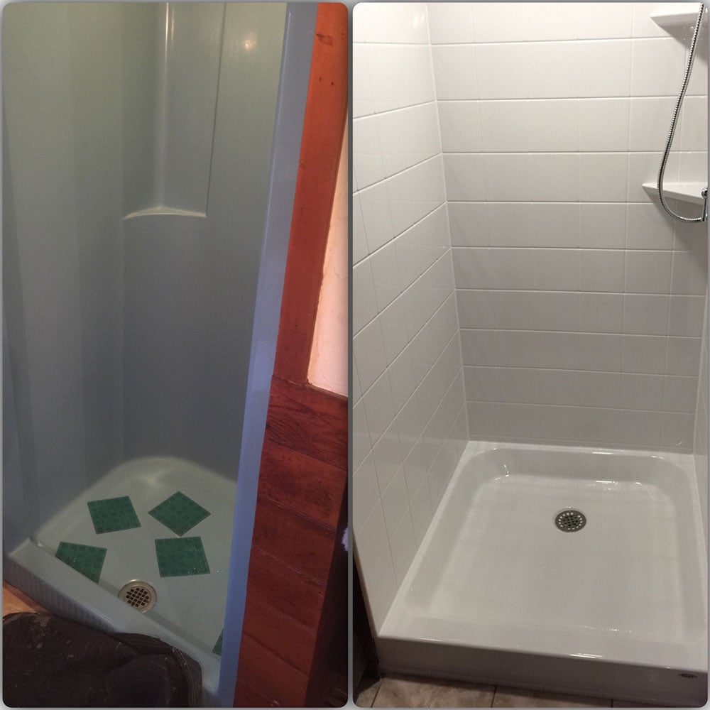 Before and After Tub Renovation Services